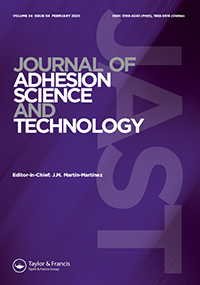 Cover image for Journal of Adhesion Science and Technology, Volume 34, Issue 4, 2020