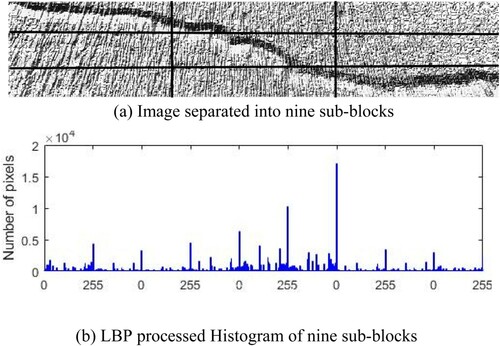 Figure 9. LBP feature extraction using sub-blocks.