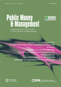 Cover image for Public Money & Management, Volume 41, Issue 6, 2021