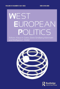 Cover image for West European Politics, Volume 45, Issue 5, 2022