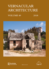 Cover image for Vernacular Architecture, Volume 49, Issue 1, 2018