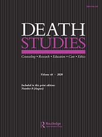 Cover image for Death Studies, Volume 44, Issue 8, 2020