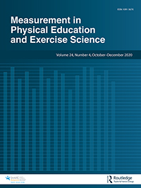 Cover image for Measurement in Physical Education and Exercise Science, Volume 24, Issue 4, 2020