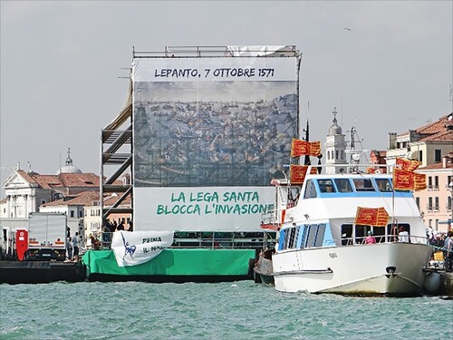 Image 1. Northern League rally in Venice, 7 October 2012. Source: Jean-Pierre Dalberá. Creative Commons Attribution 2.0 Generic.