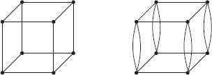Fig. 1 Examples of Cayley graphs in dimension r = 3.