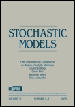 Cover image for Stochastic Models, Volume 31, Issue 2, 2015