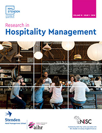 Cover image for Research in Hospitality Management, Volume 10, Issue 1, 2020