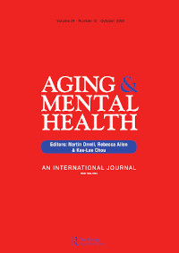 Cover image for Aging & Mental Health, Volume 24, Issue 10, 2020