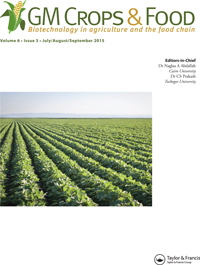 Cover image for GM Crops & Food, Volume 6, Issue 3, 2015