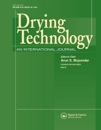 Cover image for Drying Technology, Volume 42, Issue 6, 2024