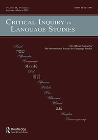 Cover image for Critical Inquiry in Language Studies, Volume 18, Issue 1, 2021