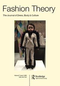 Cover image for Fashion Theory, Volume 27, Issue 3, 2023