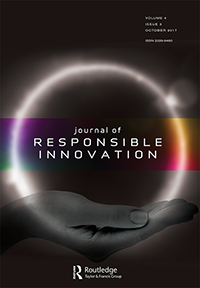 Cover image for Journal of Responsible Innovation, Volume 4, Issue 3, 2017