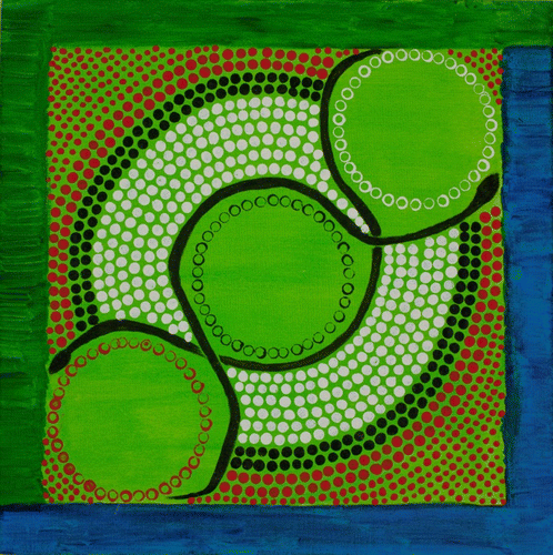 Figure 1 Painting by Dr Payi Linda Ford, 7 April 2008.