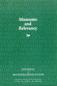 Cover image for Journal of Museum Education, Volume 31, Issue 1, 2006