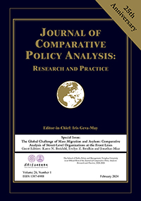 Cover image for Journal of Comparative Policy Analysis: Research and Practice, Volume 26, Issue 1, 2024