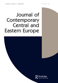 Cover image for Journal of Contemporary Central and Eastern Europe, Volume 23, Issue 2-3, 2015