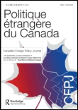 Cover image for Canadian Foreign Policy Journal, Volume 20, Issue 1, 2014