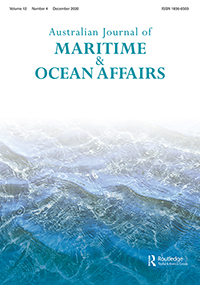 Cover image for Australian Journal of Maritime & Ocean Affairs, Volume 12, Issue 4, 2020