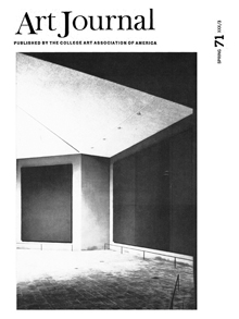Cover image for Art Journal, Volume 30, Issue 3, 1971