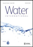 Cover image for Water International, Volume 39, Issue 6, 2014