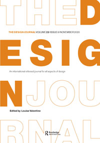 Cover image for The Design Journal, Volume 23, Issue 6, 2020