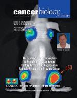 Cover image for Cancer Biology & Therapy, Volume 2, Issue 2, 2003