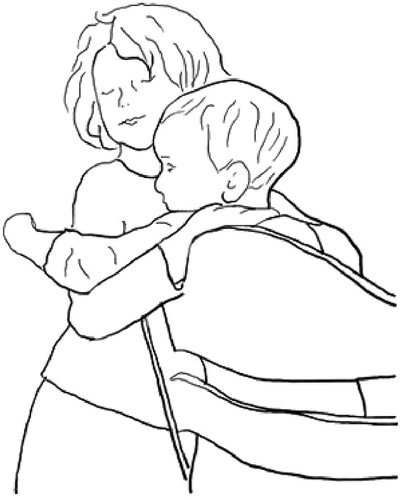 Figure 6. Embracing.