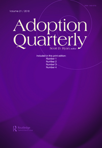 Cover image for Adoption Quarterly, Volume 21, Issue 1, 2018