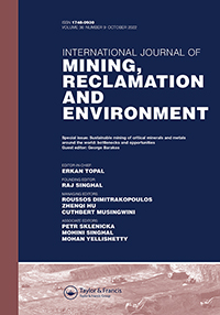 Cover image for International Journal of Mining, Reclamation and Environment, Volume 36, Issue 9, 2022