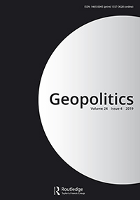 Cover image for Geopolitics, Volume 24, Issue 4, 2019