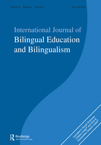 Cover image for International Journal of Bilingual Education and Bilingualism, Volume 18, Issue 4, 2015