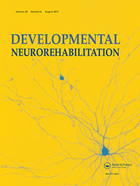 Cover image for Developmental Neurorehabilitation, Volume 20, Issue 6, 2017