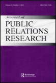 Cover image for Journal of Public Relations Research, Volume 22, Issue 4, 2010