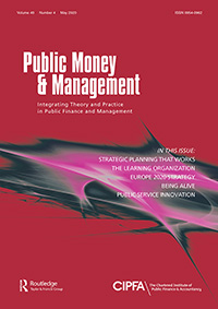 Cover image for Public Money & Management, Volume 40, Issue 4, 2020