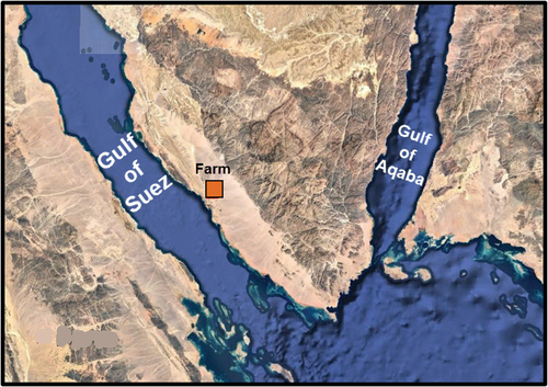 Figure 1. Experimental location.