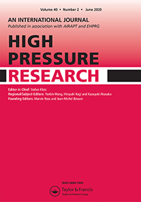 Cover image for High Pressure Research, Volume 40, Issue 2, 2020