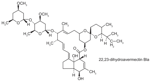 Figure 5 The chemical structure of ivermectin.