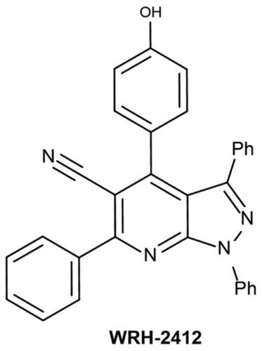 Figure 1. Chemical structure of WRH-2412.