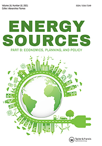 Cover image for Energy Sources, Part B: Economics, Planning, and Policy, Volume 16, Issue 10, 2021