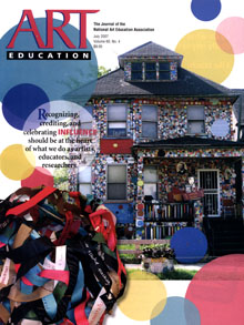 Cover image for Art Education, Volume 60, Issue 4, 2007