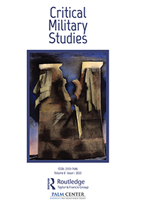Cover image for Critical Military Studies, Volume 8, Issue 1, 2022
