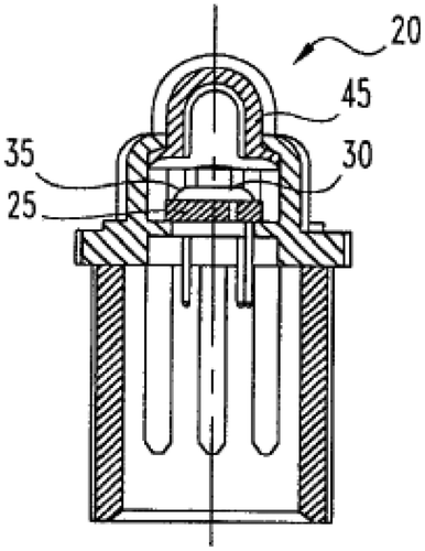 Figure 27. Ambient light sensor of US6396040.