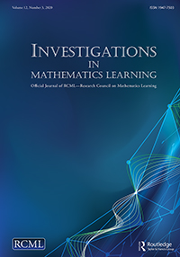 Cover image for Investigations in Mathematics Learning, Volume 12, Issue 3, 2020