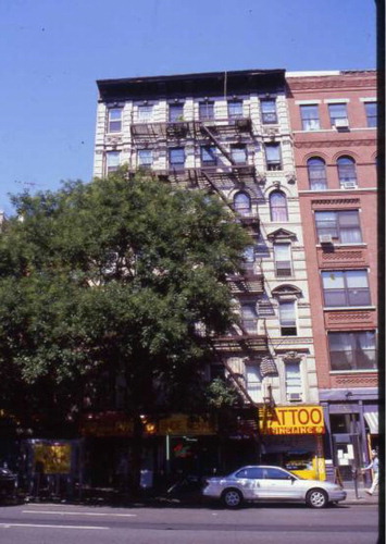 Figure 2. John Vasquez and Jon Greenberg's old apartment building.