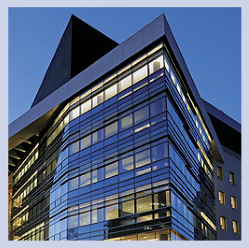 Figure 1. The Einstein Center for Epigenomics is located in the new Michael F Price Center for Genetics and Translational Medicine located in the Harold and Muriel Block Research Pavilion.This building brings together investigators in a number of disciplines with the goal of fostering their interactions, with epigenomics being a major emphasis.