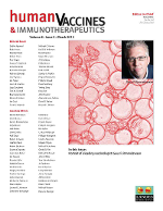 Cover image for Human Vaccines & Immunotherapeutics, Volume 8, Issue 3, 2012