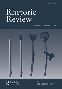 Cover image for Rhetoric Review, Volume 38, Issue 3, 2019