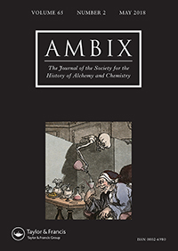 Cover image for Ambix, Volume 65, Issue 2, 2018