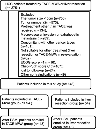 Figure 1 Flow chart of patient selection criteria.